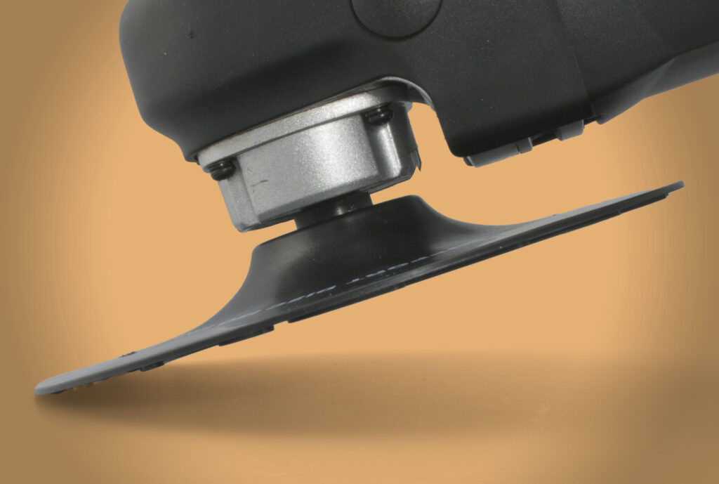 Black Turbo hard flex angle grinder pad